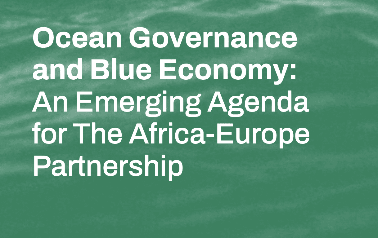 Ocean Governance and Blue Economy: An Emerging Agenda for The Africa-Europe  Partnership | Africa-Europe Foundation